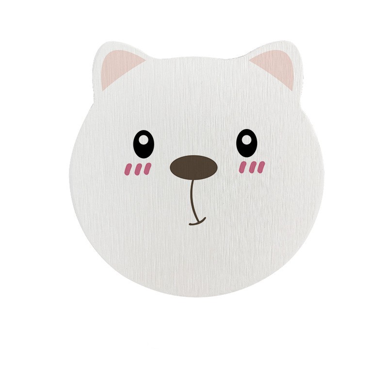 Paidu Manufacturer Diatom mud household cartoon letter cup Mat