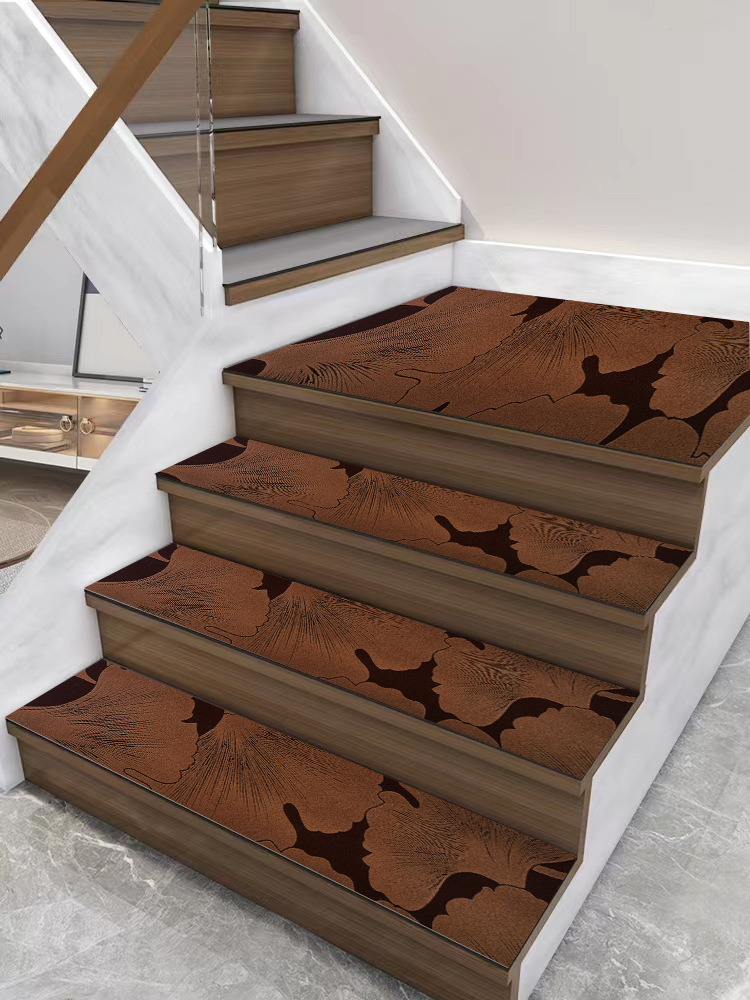 Paidu Manufacturer Light luxury wind rubber bottom anti-skid stair mat