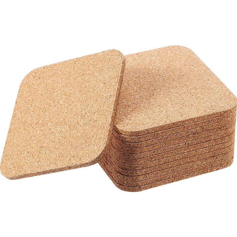 Paidu Manufacturer Square round cork cup mat