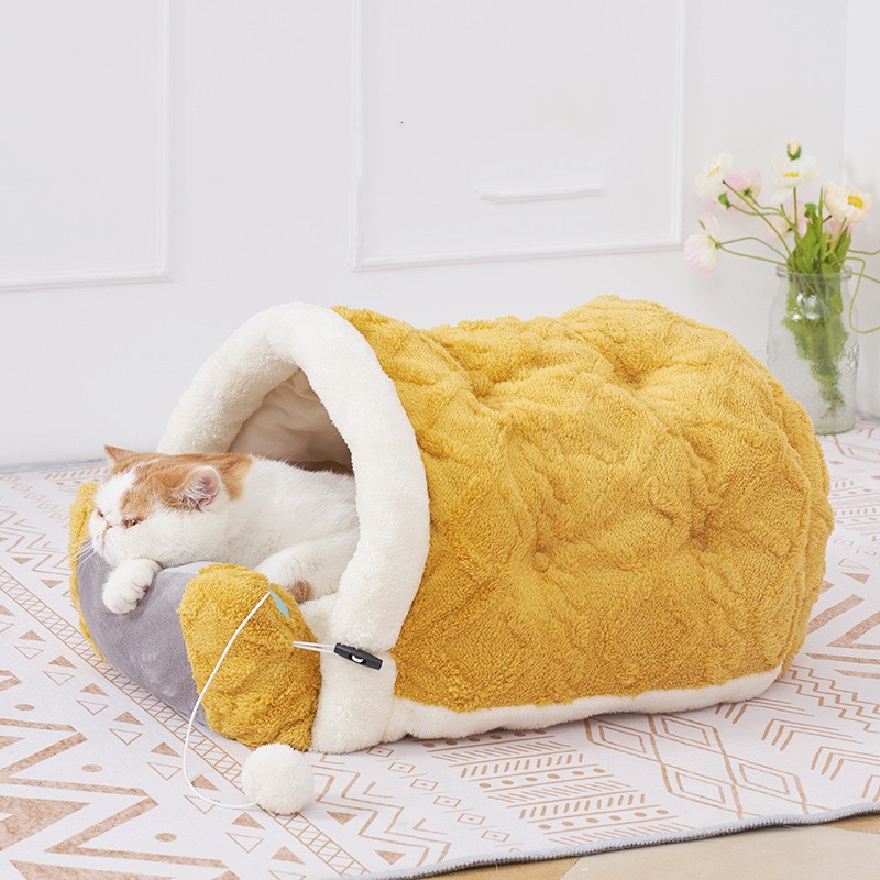 Paidu Manufacturer Plush warm semi enclosed pet mat